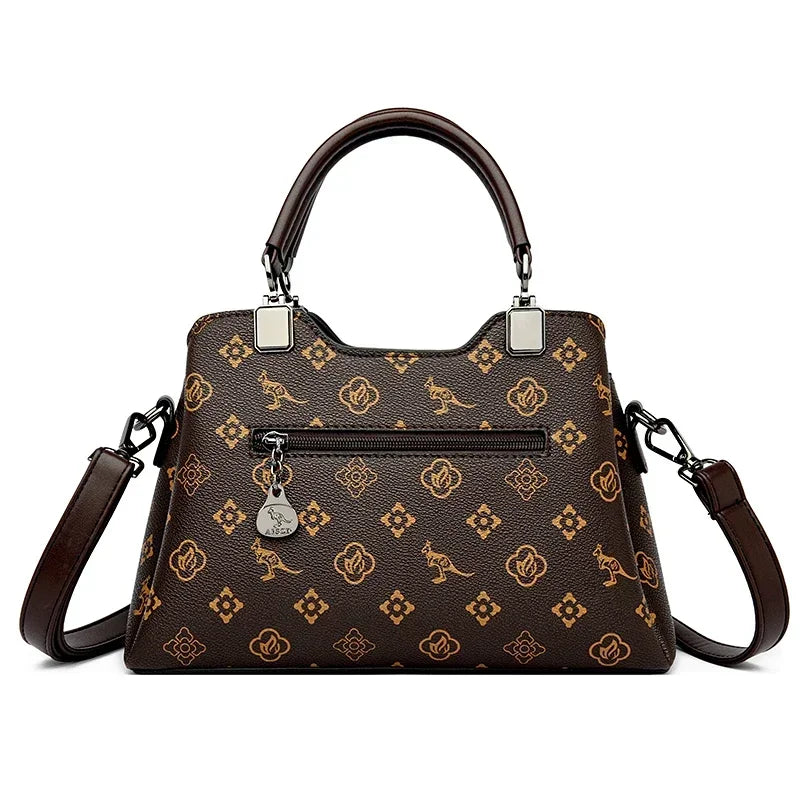 Sac à main effet crocodile – Élégance classique