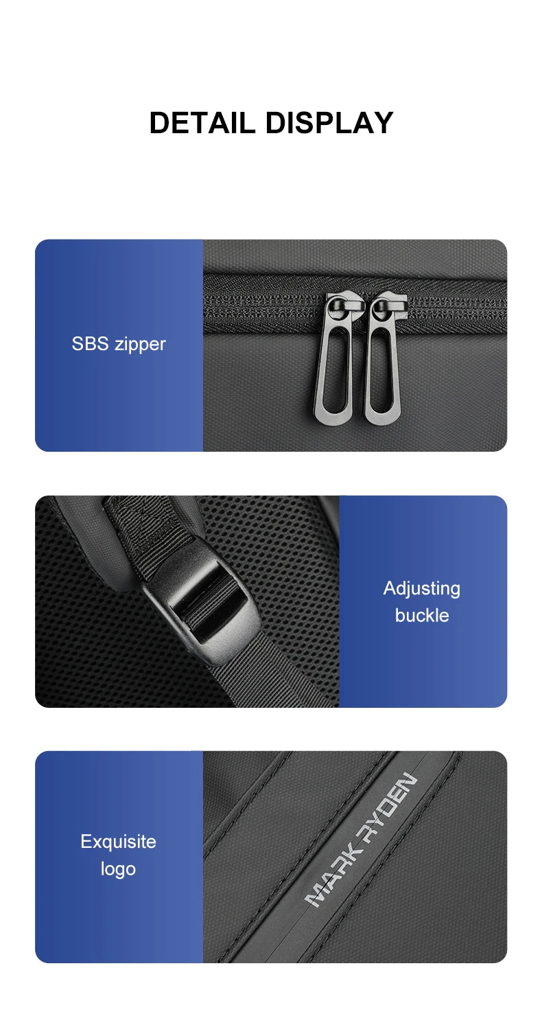 Mark Ryden Sac à dos urbain imperméable – Mobilité quotidienne