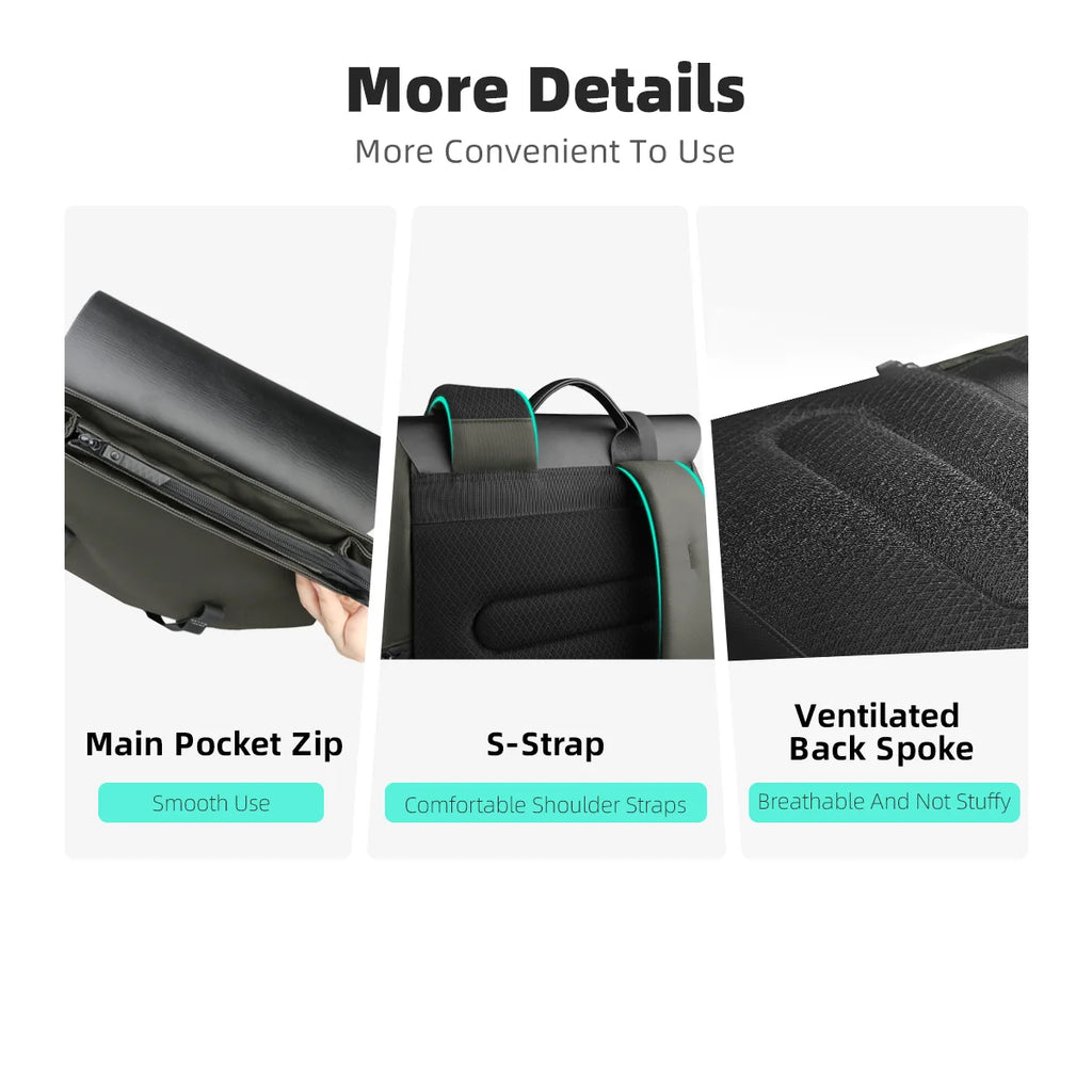 Heroic Knight Sac à dos professionnel – Design sobre et fonctionnel