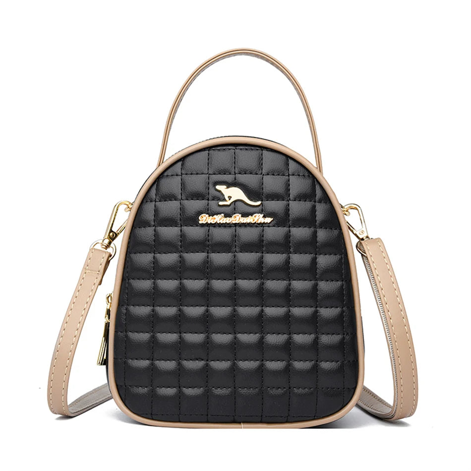 Sac à main urbain en cuir – Élégance et organisation