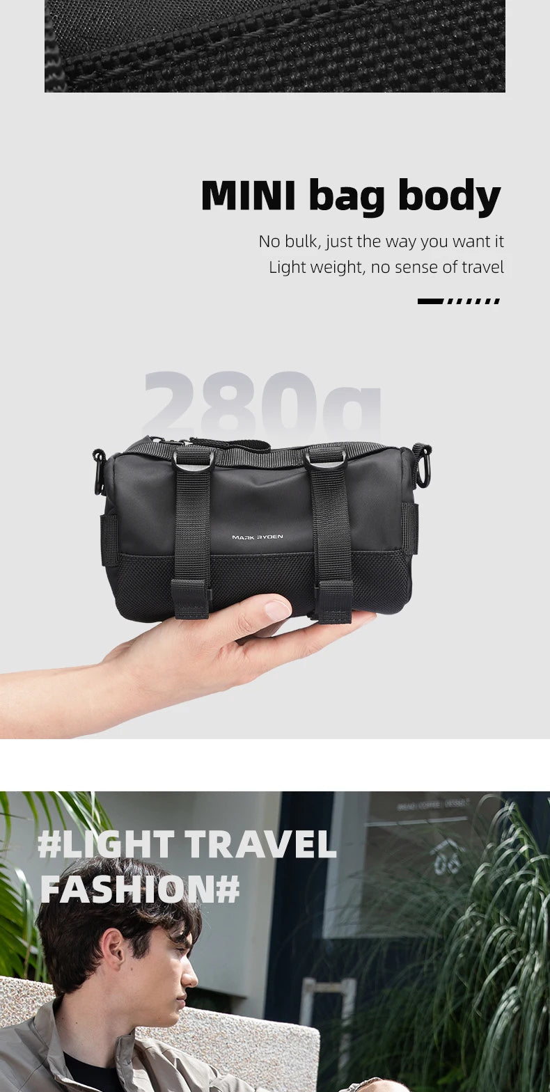 Mark Ryden Sac fonctionnel compact – Port ajustable