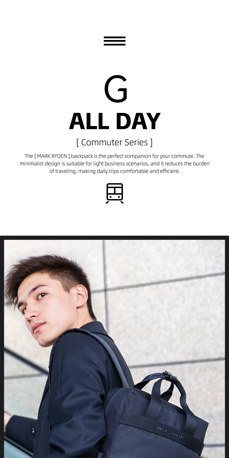 Mark Ryden Convenient Lightweight Computer Backpack And Handheld School Bag