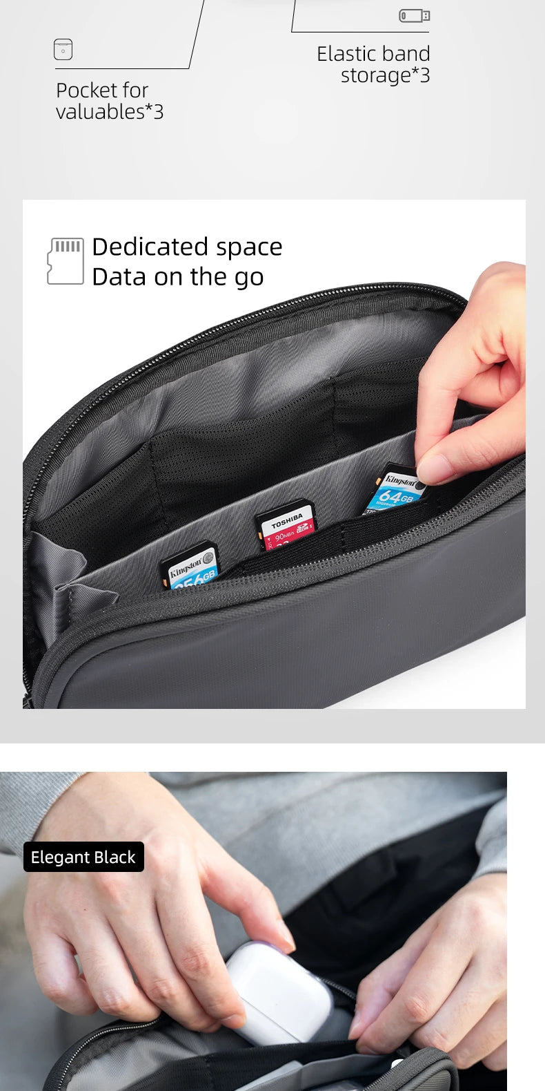 MARK RYDEN Toiletry Bag Travel Parcel Toiletries Organizer Bag