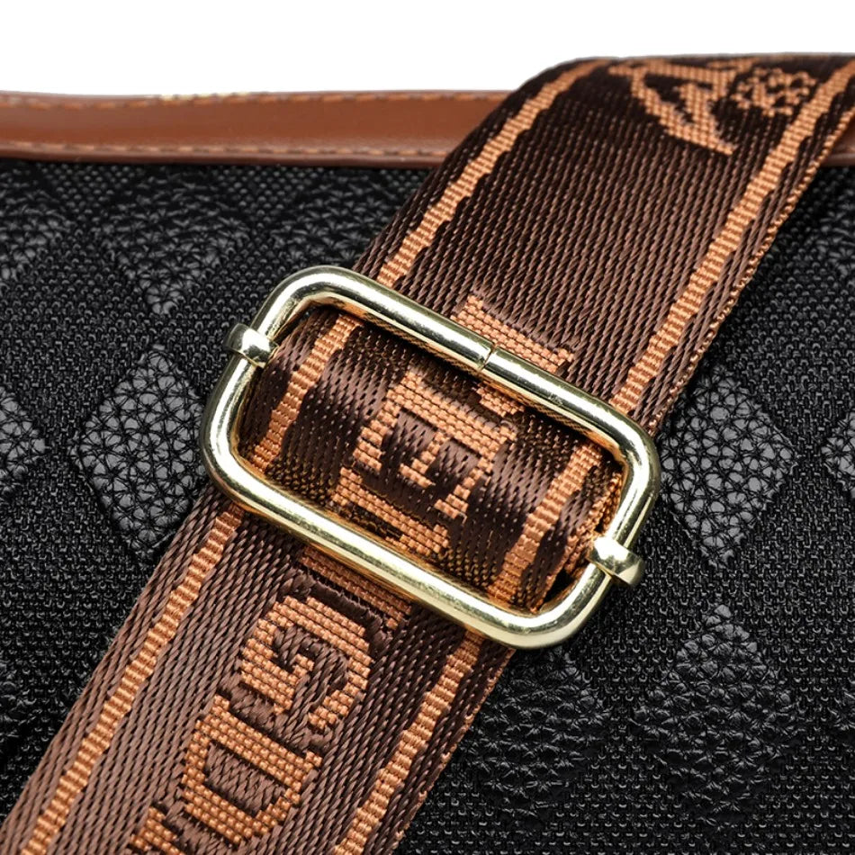 Sac à main en cuir, porté épaule et croisé