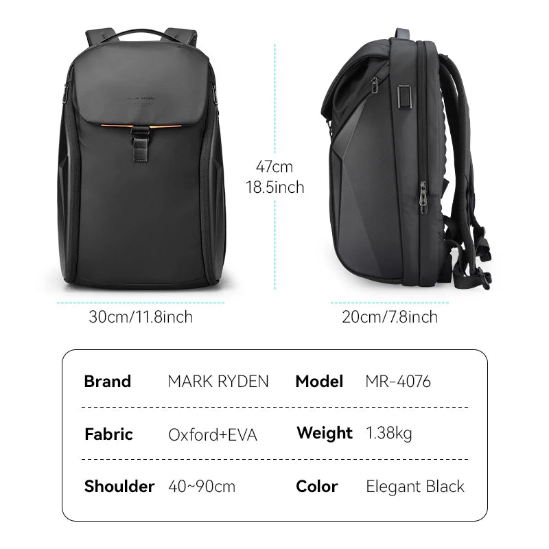 Mark Ryden Sac à dos business multi-poches – Protection et organisation